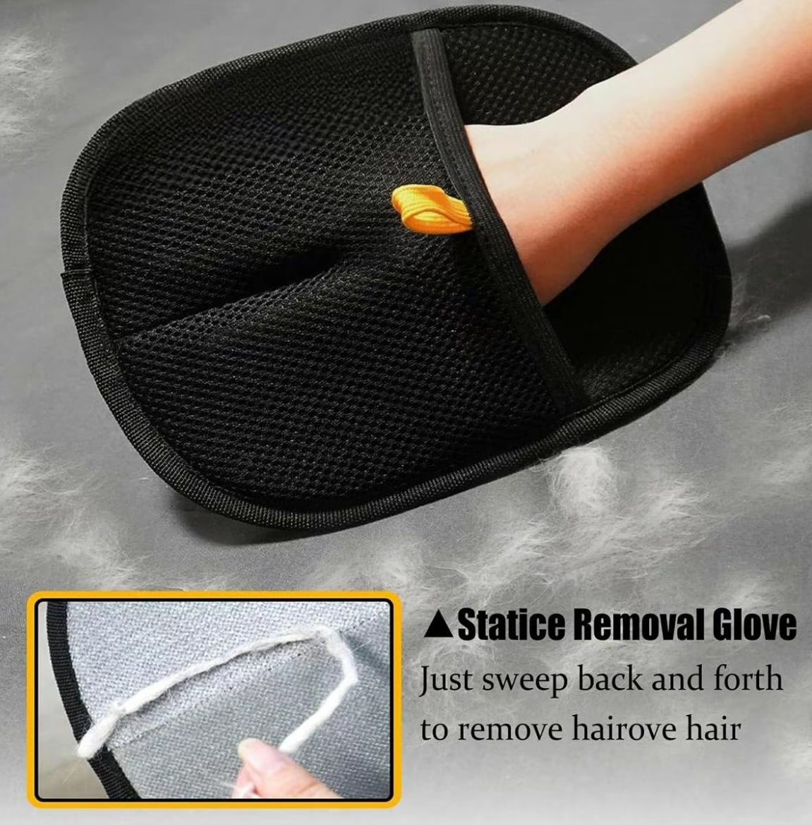 Lush™ Pet Hair Remover Glove