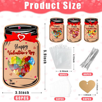 Lush™ Valentines Day Cards for Kids - 30 Pack