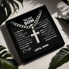 Lush™ ''To My Son'' Cross Necklace